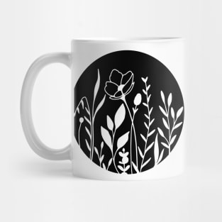 Minimal Flowers Mug